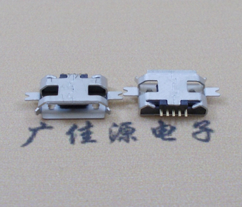 湖南MICRO USB 5P接口 沉板1.2贴片 卷边母座