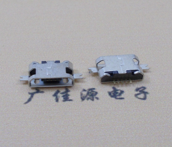湖南MICRO USB B型口 两脚SMT沉板0.7/1.0/1.6直边
