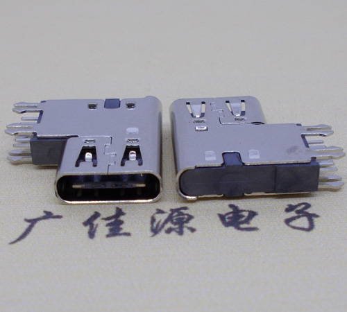 湖南type-c6p母座侧插加高连接器