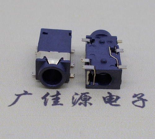 湖南PJ-342耳机2.5/3.5音频插座六脚贴片双柱